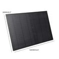 thumbnail image 3 of 300W Solar Panel Dual USB Protable Outdoor Waterproof Solar Cells Solar Power Battery Charger for Phone RV Car Camping ,Easy to Install, 3 of 7