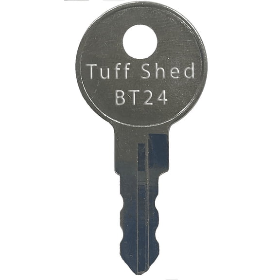 Tuff Shed BT24 Replacement Key