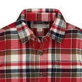 thumbnail image 2 of Hope & Henry Boys' Brushed Flannel Button Down Shirt, 2 of 3