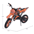 thumbnail image 2 of Moto Cross Para Niño Skr1000 Starkids De Gasolina 2 Tiempos Naranja, 2 of 9