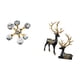 thumbnail image 5 of Figuras modernas de renos de resina, estatuas decorativas de alces para escritorio, oficina, estantería, sala de estar, hogar, bodas e inauguraciones, 5 of 8