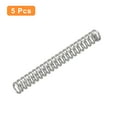 thumbnail image 3 of Unique Bargains 5Pcs Wire Diameter 0.02", OD 0.12", Free Length 0.98" 304 Stainless Steel Coil Mechanical Compressed Spring, 3 of 7