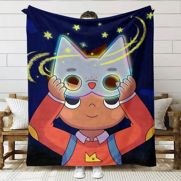 Wolfboy and the Everything Factory Throw Blanket Gifts for Fans Lover Girls Boys Women Present Hoodie Him Bed 60"x80"