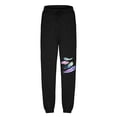 thumbnail image 4 of Womens Comfy Cinched Bottom Sweatpants with Pockets Elastic High Waist Drawstring Joggers Sweat Pants Loose Fit, 4 of 5
