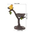 thumbnail image 4 of Bird Decorative Candle Stand Branch Candlestick Holder Tabletop Decorative Tealight Candle Stand For Halloween Christmas Home Dining Table Centerpiece Decor Dark Brown, 4 of 7