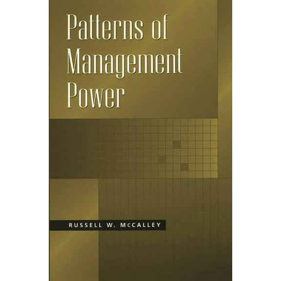 Patterns of Management Power, (Hardcover)
