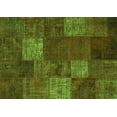 thumbnail image 1 of Ahgly Company Indoor Rectangle Patchwork Green Transitional Area Rugs, 2' x 3', 1 of 1