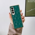 thumbnail image 5 of K-Lion for Samsung Galaxy Z Fold 3 Slim Case, Luxury Plating Frame Stylish Pattern Drop Protection Bumper Shockproof Anti-Scratch Ultra-Thin Case for Samsung Galaxy Z Fold3 7.6 inch,Darkgreen, 5 of 6