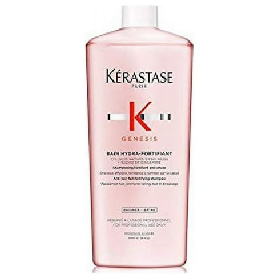 Kerastase Genesis Bain Hydra-Fortifiant | Anti Hair-Fall Shampoo (normal to oily hair), 34 fl.oz.