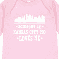 thumbnail image 4 of Inktastic Kansas City Missouri Loves Me Skyline Boys or Girls Long Sleeve Baby Bodysuit, 4 of 5