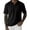hgg204-Black, variant on Yaoyar Men's Solid Short Sleeve Camp Collar Ice Silk Waffle Texture Casual Business Soft Breathable Golf Tee
