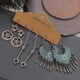 thumbnail image 4 of Pendientes colgantes de resina con forma de hoja y flores redondas geometría bohemia vintage Yashi 21229-24, 4 of 4