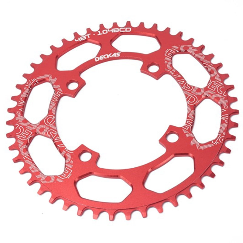 104BCD Bike Large Chainring Bicycle Chain Ring Disc Sprocket Aluminum