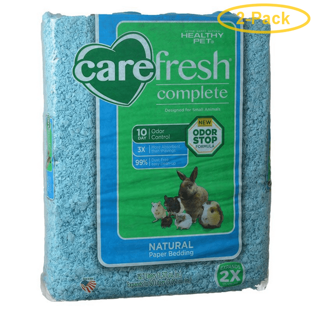 CareFresh Colors Pet Bedding Blue 50 Liters Pack of 2