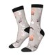 thumbnail image 1 of Balery Various Rabbits Calcetas Largas con Estampado para Hombre y Mujer – Suaves y Transpirables, Talla Única (US 5-11), 1 of 6