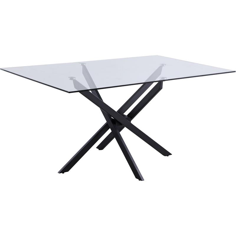 Meridian Furniture Xander Dining Table in Matte Black