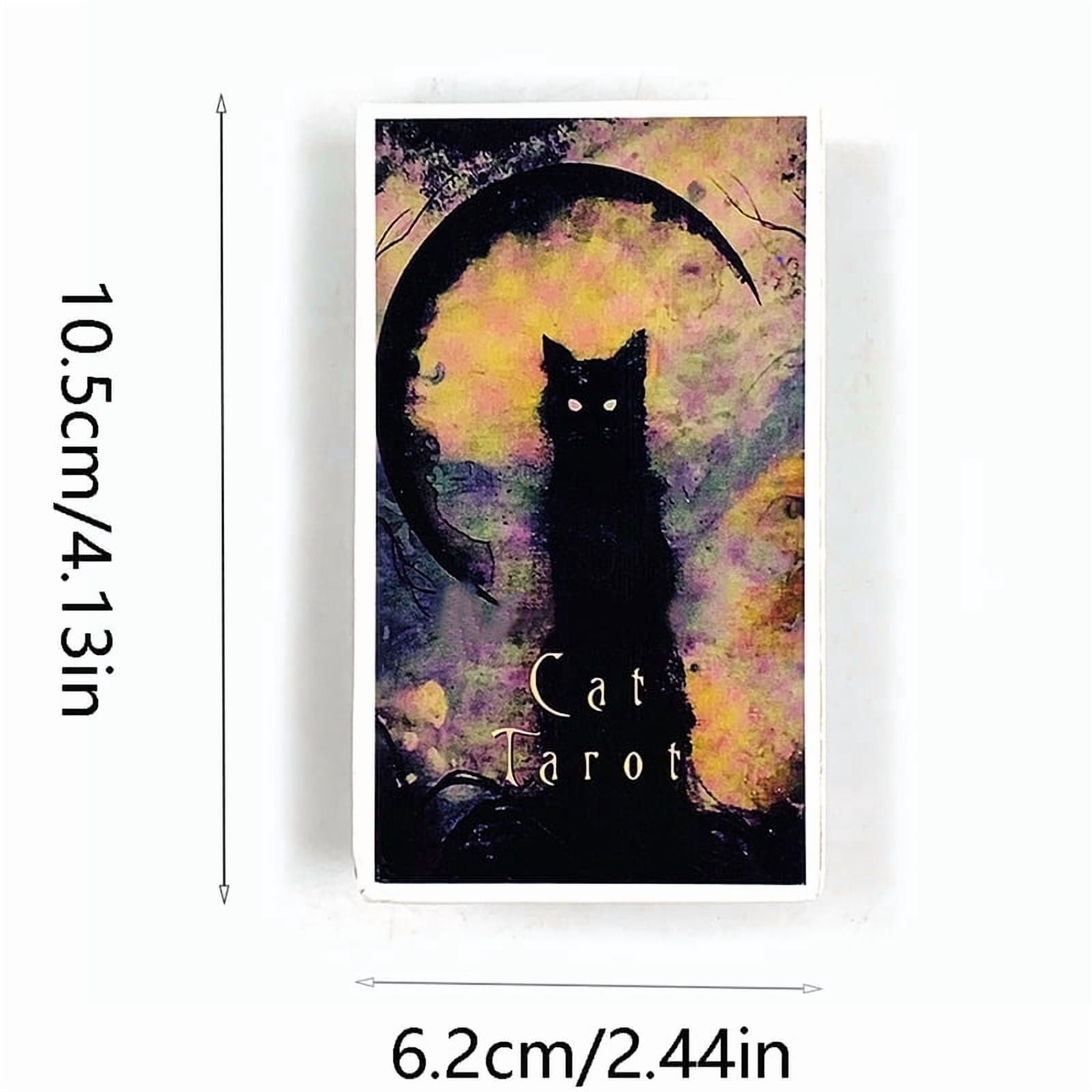 New Tarot Haunted Cat Tarot Deck Fate Divination Oracle Board Games Playing Card Family Party Entertainment Cards Game