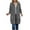 Dark Gray, variant on UngA Long Zip Up Hoodie Women Long Sleeve Fall Long Tunic Hooded Sweatshirt Oversized Fleece Jacket With Pockets Fall Coats 2025 Hoodies for Women (Dark Gray,L)