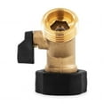 thumbnail image 6 of Camco 45-Degree Camper/RV Drinking Water Valve | Features a Quarter-Turn Pressure Seated Shut-Off Valve, a Solid Brass Housing, and a Gripper for Easy Connection (20173), 6 of 9