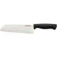 thumbnail image 6 of Farberware Edgekeeper 7-inch Santoku Black Knife with Self-Sharpening Sleeve, 6 of 11