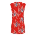 thumbnail image 5 of Fankiway Robe Imprimée pour Femmes Mode Décontractée Sans Manches Robe d'Été pour Femmes Liquidation Robes pour Femmes Grande Taille Liquidation, 5 of 5