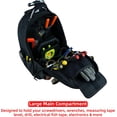 MELOTOUGH Wheeled Rolling Tool Backpack – Heavy-Duty Tool Bag with ...