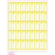 Blank Label Bin Ticket
