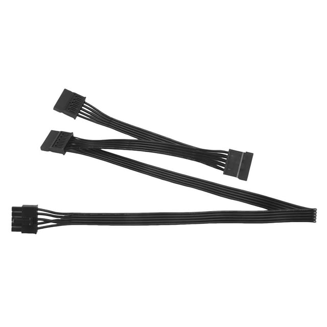Cable de AlimentacióN HDD Disco Duro 5 Pines a 3 SATA V550 V650 V750 V850 V1000 Fuente Modular