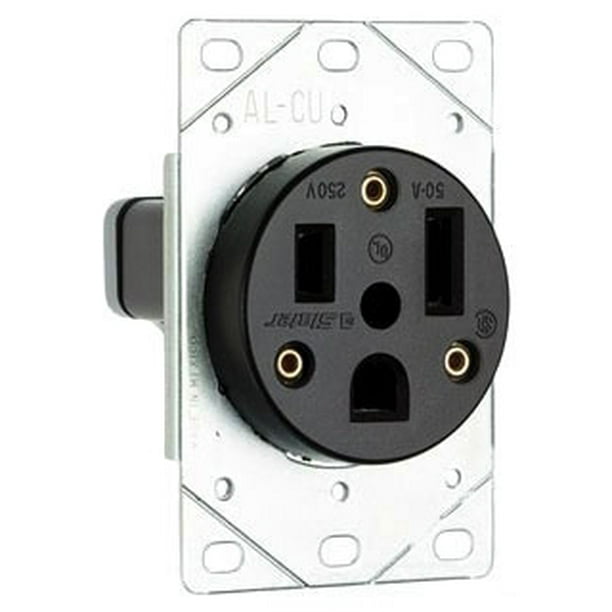 Pass & Seymour Straight Blade Single Receptacle NEMA 650R 50A 250V