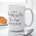 thumbnail image 6 of CafePress - Kindergarten Teacher Large Mug - 15 oz Ceramic Large White Novelty Mug, 6 of 6