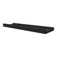 thumbnail image 6 of Picture Frame Ledge Shelves 2 Pcs Black 15.7"x3.5" MDF Wall Display - Floating Shelves for Photos, Artwork, & Small Decor - Space Saving Wall Ledges, 6 of 8