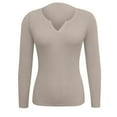 thumbnail image 4 of Women's Autumn/winter Warm Solid Color V Neck Knit Pullover Sweater Top Sweater for Winter Men Casual Sweaters for Men Cropped Hoodies Womens 2017 The Growing Sweater Casual Sweater Men plus Size, 4 of 5
