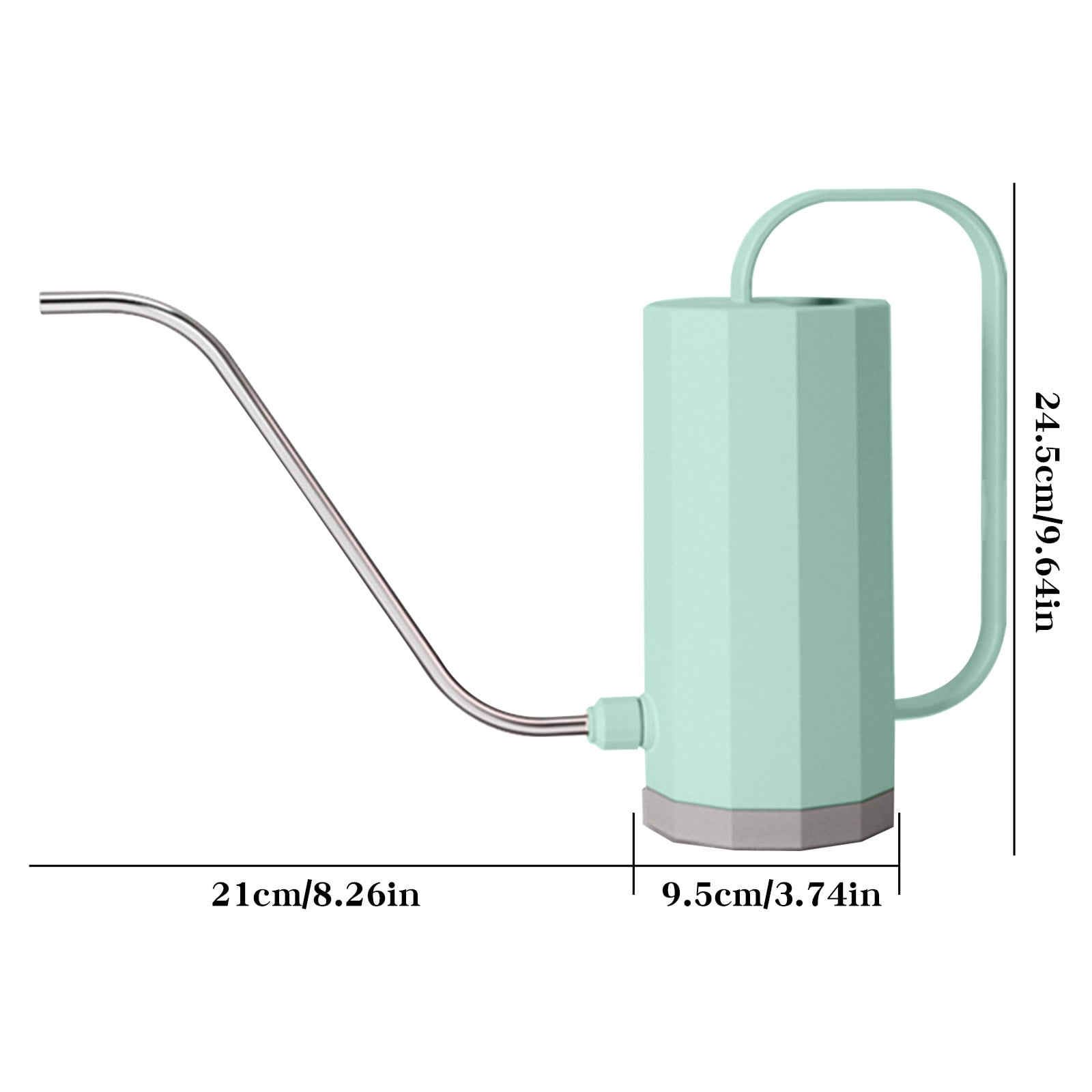 Weloille Plant Watering Can, Watering Can for Indoor Plants, Watering Pot for Outdoor Plants with Removable Sprinkler Head, Plastic Watering Can for Garden Flowers Plants