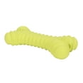 thumbnail image 2 of Dog Chew Toy Puppy Teething Bone Latex Teether Squeaky Comfortable Chewing for Pet Chewer Green, 2 of 8