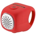 thumbnail image 2 of Timbres para bicicleta eléctrica, bocina electrónica para bicicleta, mini timbre E-Bell impermeable de 80 dB, soporte universal de banda de goma de silicona, color rojo JM, 2 of 5