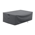 thumbnail image 2 of Funda para muebles de patio, funda para mesa de exterior, tela Oxford, resistente al desgarro, rectangular, para jardín., 2 of 8