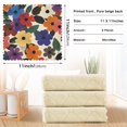 thumbnail image 6 of Yayeee 6 Pack Kitchen Dish Cloths for Washing Dishes Soft Absorbent Microfiber Towels, Large Colorful Flowers Pattern, 6 of 9