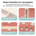 thumbnail image 3 of Easter Travel Portable Square Jewelry Box Organizer for Rings Earrings Necklaces Bracelets Girls Women, 3 of 6