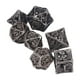 thumbnail image 1 of Juego De Dados Huecos, Dados De Metal Huecos 7 Piezas Números Grandes Para Juego De Cartas, 1 of 8