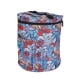 thumbnail image 2 of Bolsa De Tejer Gran Capacidad Portátil Ligero Fácil De Llevar Bolsa De Almacenamiento De Hilo De Ganchillo Simple Y Práctica(Flor de estilo retro étnico), 2 of 5