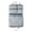 Grey, variant on Shoreew Hanging Packing Cube Storage Bag Large Capacity 5 Compartments Zipper Closure Machine Washable Expandable Packing Cube Bag