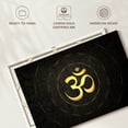 thumbnail image 6 of Elephant Stock Golden Om Symbol Wall Art - Horizontal Canvas Wall Art - Living Room Wall Decor - Wellness Canvas - Black And Gold Decor - 30" x 20", 6 of 8