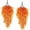 Orange, variant on Giyblacko Hanging Plants Artificial Lavender Plants Hanging Vines Artificial Hanging Flowers For Spring Decor Home Garden Wedding Decor