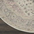 thumbnail image 4 of Nourison Tranquil Persian Ivory/Pink 5'3" x ROUND Area Rug, (5 Round), 4 of 8