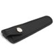 thumbnail image 2 of Bolsa profesional para tijeras de cuero sintético, portátil, para guardar tijeras, herramienta de peluquería, color negro, 2 of 14