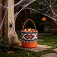 thumbnail image 4 of Halloween Basket for Kids Handheld Pumpkin Storage Candy Basket 8.6x9.0in for Trick or Treat Party Home Decor by OVFUIZ, 4 of 6
