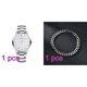 thumbnail image 1 of [Reloj + pulsera] Reloj casual de cuarzo para hombre con malla de acero inoxidable （4 diales para elegir）, 1 of 4