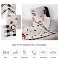 thumbnail image 4 of Christmas Buffalo Throw Flannel Blanket 50x80In Plaid Hat Dwarf Super Soft Cozy Bed Blanket, Lightweight Plush Fuzzy Bed Throw for Bedroom Sofa Couch Living Room, 4 of 4
