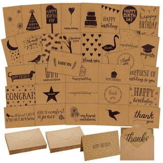 100 All Occasion Cards Assortment Box with Envelopes and Stickers - Large  5x7 Inch Bulk Blank Inside Greeting Notes, 100 Unique Designs in a Sturdy  Card Organizer Box — T&M Quality Designs