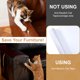 thumbnail image 5 of Protector de Muebles para Rasguños de Gato Unique Bargains, Cinta Autoadhesiva para Rasguños de Gato para Sofás y Sofás, Fácil de Aplicar y Quitar, 196.9"x11.8" Transparente, 5 of 7
